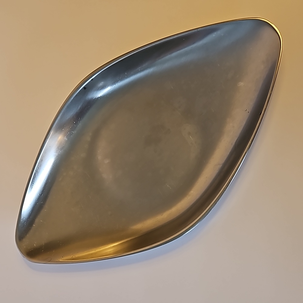 Mid-century Modern Vintage Frasers Cromargon Chrome Tray Made in Germany